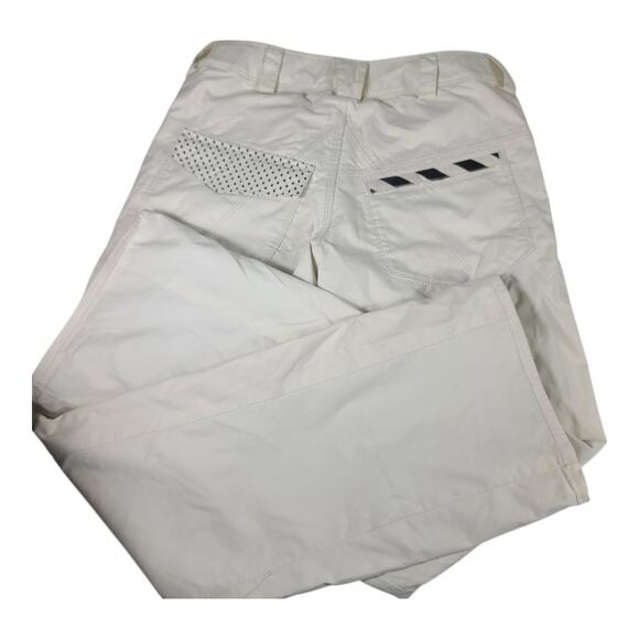 Volcom Cream White Snowboard Ski Snow Pants Adjustable Waist XS 29 - Picture 5 of 8